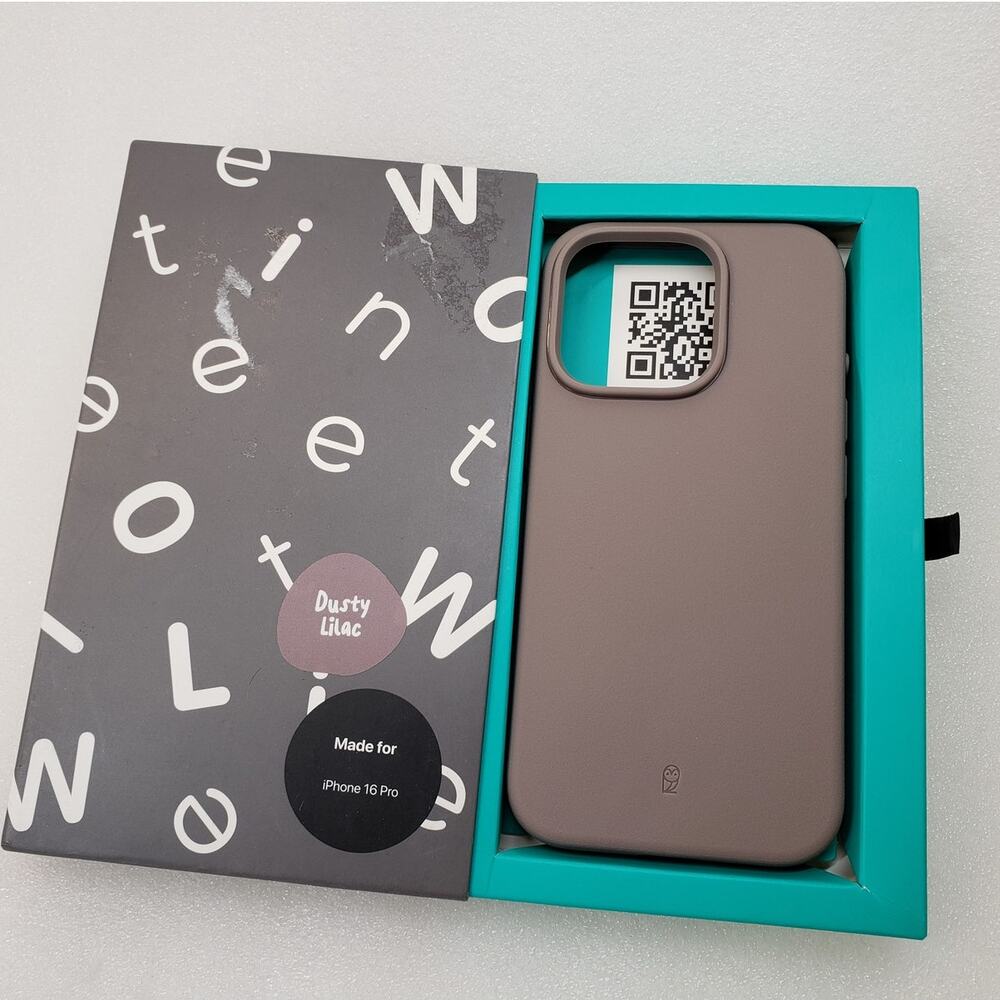 TineeOwl Protective Case for Apple iPhone 16 Pro (Dusty Lilac)